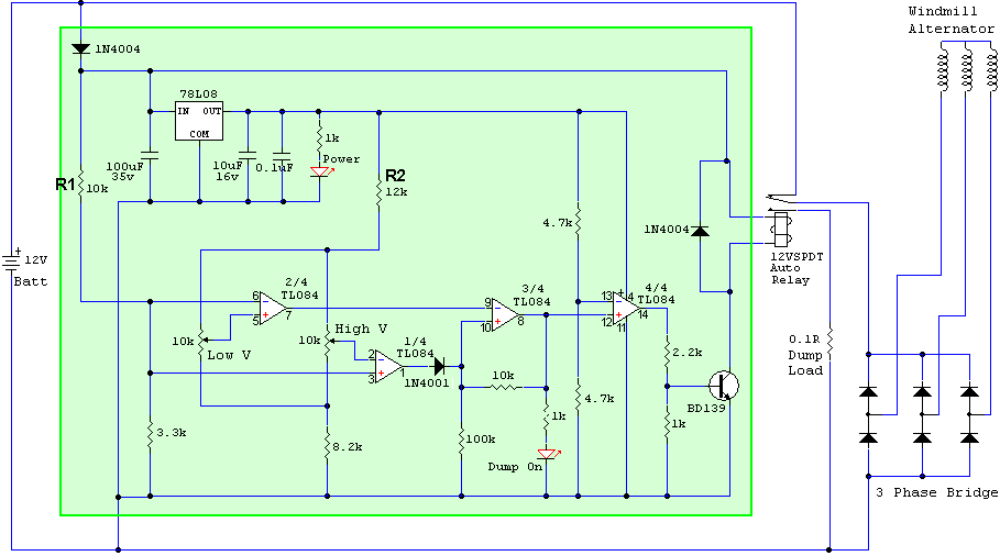 TheBackShed.com - Wind/Solar controller