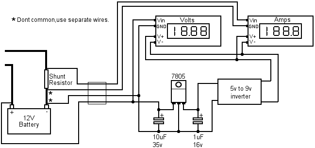 Digital Amp Meter Wiring Diagram from www.thebackshed.com