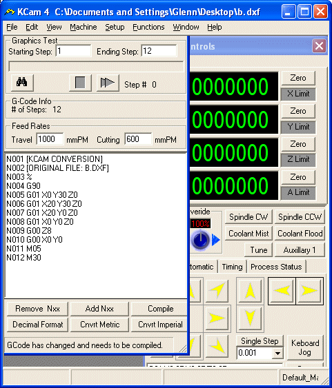 serial port cnc