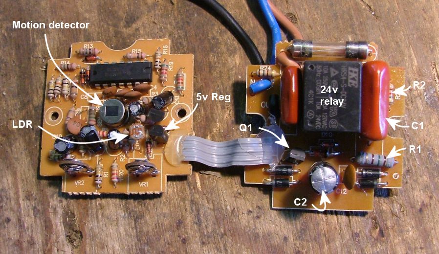 TheBackShed.com - 12v sensor light ldr switch circuit diagram 